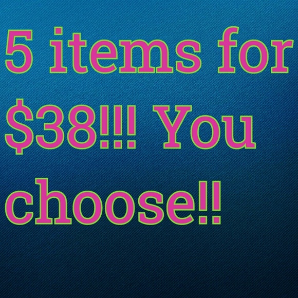 5 items for $38!! Your choice! Reseller Box! - Picture 1 of 1